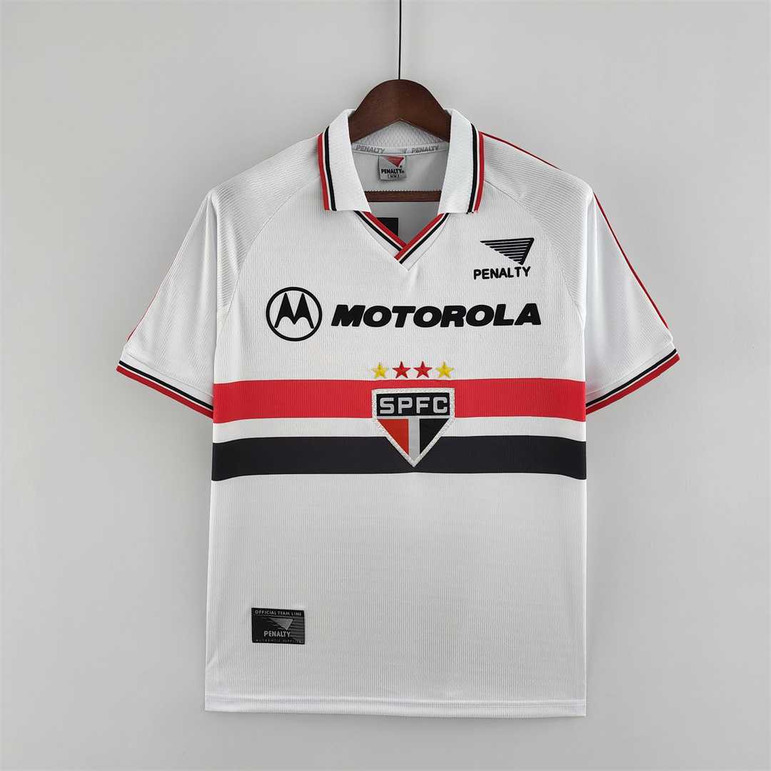 AAA Quality Sao Paulo 1999 Home Soccer Jersey